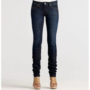 Paper Denim & Cloth MOD Classic Skinny Jeans Dark Wash Straight Leg Size 26 NWT